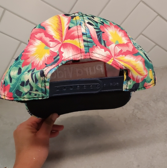 Pura Vida Snap Back Cap Hat - Picture 3 of 5